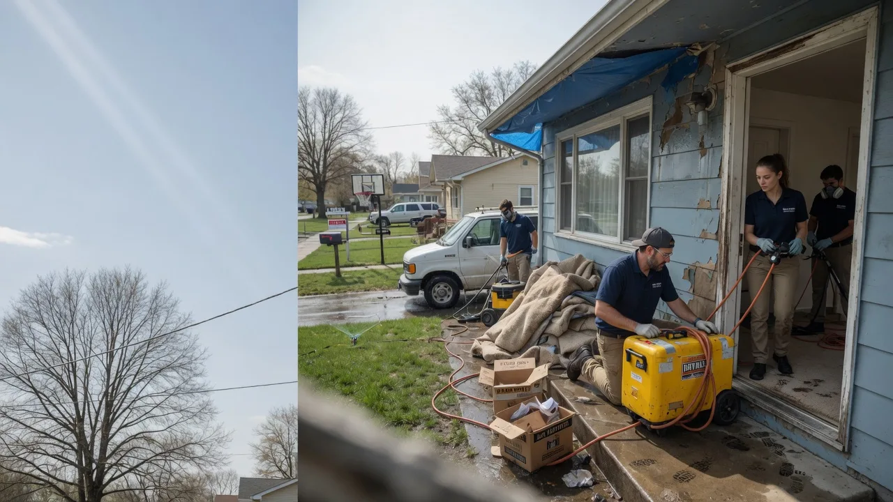 Basement Flood Cleanup in Log Lane Village, CO near me